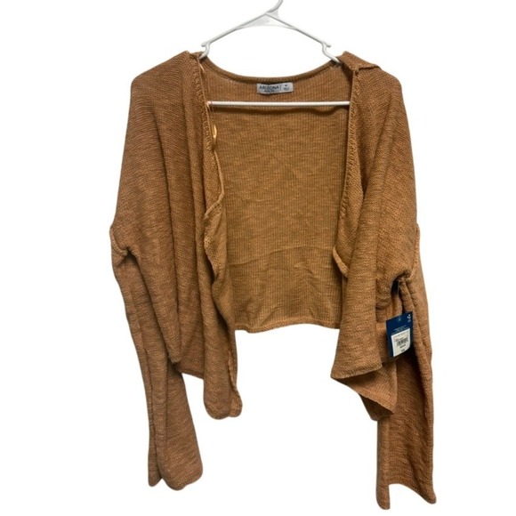 Arizona Jean Company Sweaters - Arizona Jean Company Tan Women's Cardigan Size M